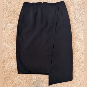 Ted Baker Black Asymmetrical Skirt-New Without Tags